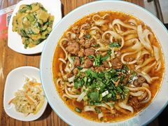 小白菜土豆泥-韩师傅老大同刀削面(北苑路店)