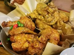 黄油蒜炸鸡块-富乐满韩国正宗炸鸡韩国料理(虹泉路店)