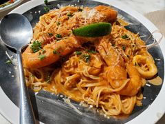 鲜虾浓汁天使面-The Rug Cafe(王府中环店)