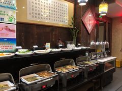 自助取餐区-素德轩素食餐厅(东港店)