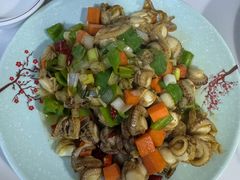 葱爆威海扇贝-威海渔村(静安旗舰店)