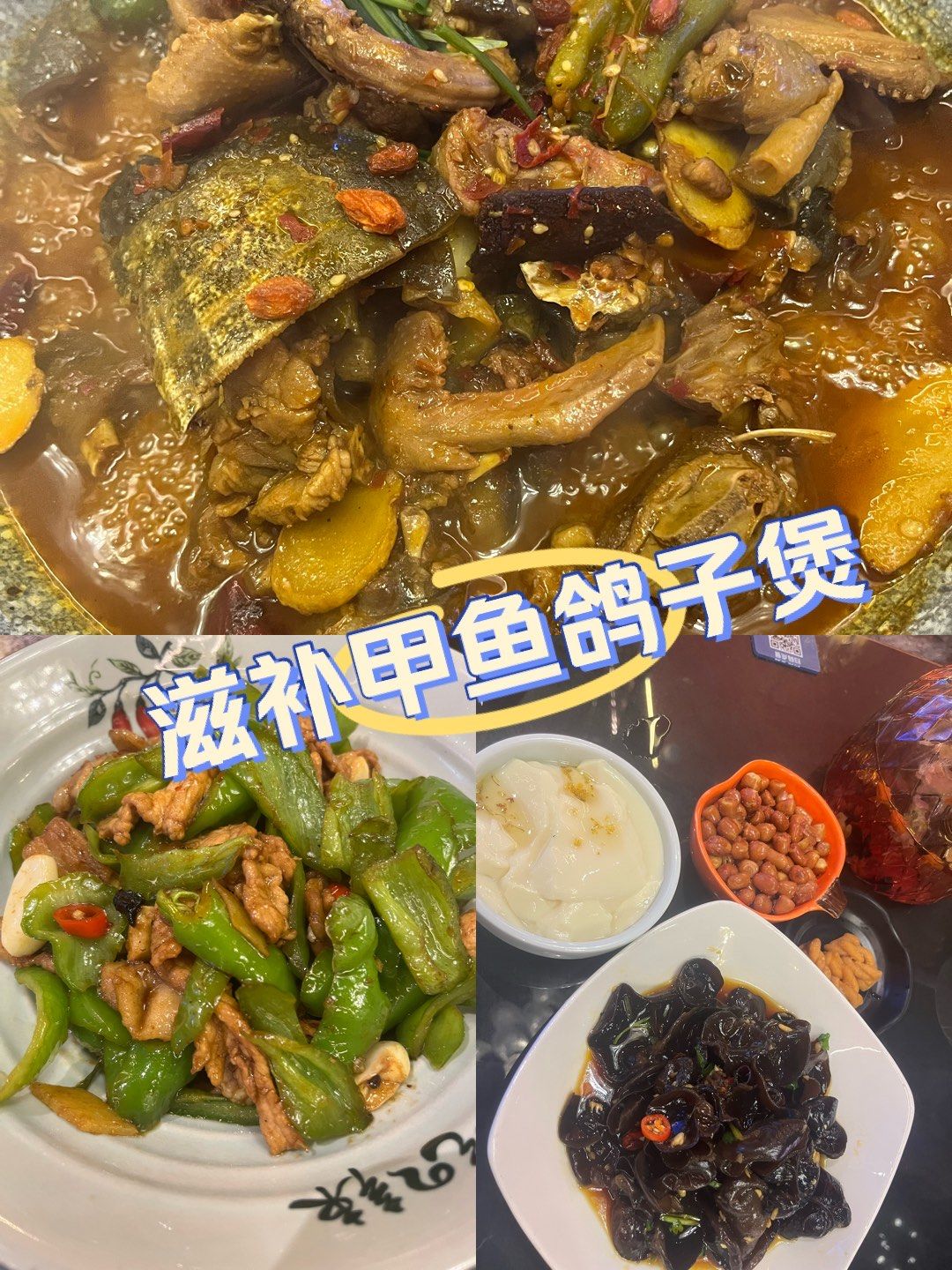 被雪藏的滋补甲鱼鸽子煲