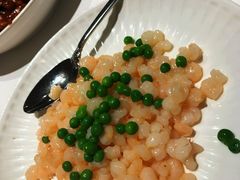 手剥河虾仁小豌豆-玫瑰厅上海菜(兴国路店)