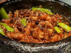 石锅杭椒牛蛙-桂满陇天书(南京德基旗舰店)