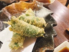 紫苏银鱼卷天妇罗-加奈日本料理