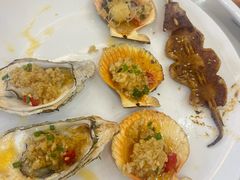 炭烤生蚝-覃记海鲜美食餐厅