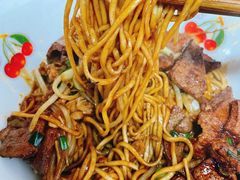 肉丝拌川加猪肝-小狗面馆(河东路店)