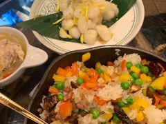 火腿洋芋焖饭-云海肴·汽锅鸡·云南菜(天山百盛优客店)