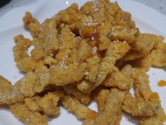 咸蛋黄椒盐排条-阿莉餐厅(枣阳路店)