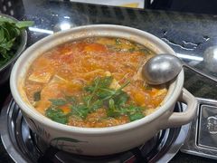 酸汤豆米小锅-黔府豆米火锅野菜馆(南马店)