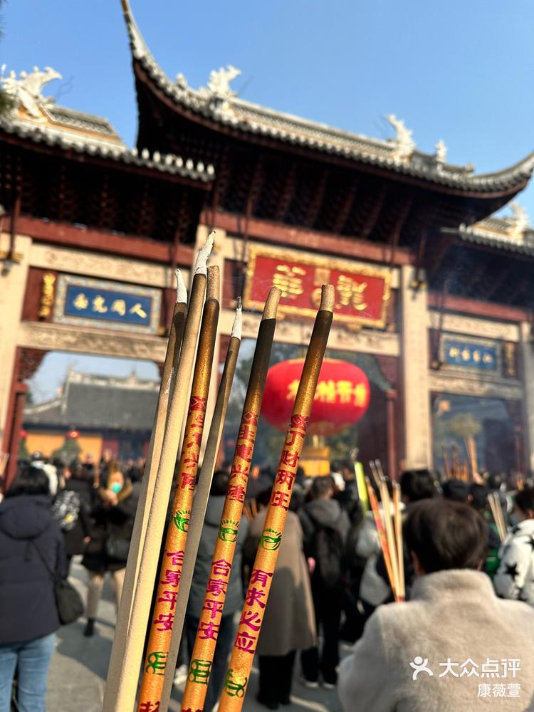 大年初一routine龙华寺烧香拜佛