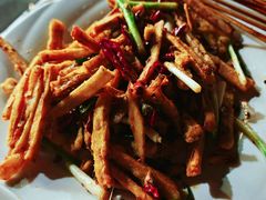 干煸藕丝-狮龙啤酒烧烤屋(建二路店)