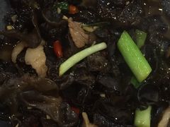 干锅黑木耳-万景饭店·鱼街农家菜