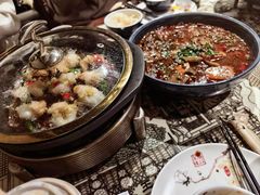 麻香鸭血肥肠-绿茶餐厅(财富购物中心店)
