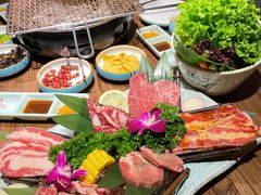 -明洞阿姨·韩式酱蟹烤肉·创意料理(三元桥店)