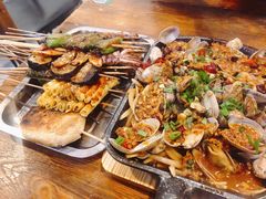 烤羊肉串-老姑砂锅·烧烤天津菜(体北道店)