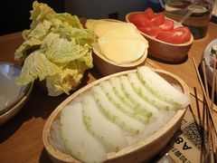 素菜拼盘-生如夏花泰式火锅(西村黑金店)
