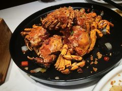 金蒜椒盐流香黄膏蟹-避风塘(江桥万达店)