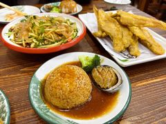 鲍鱼捞饭-叶存利海鲜大馅饺子(海宁路总店)