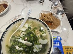 青咸菜目鱼汤面-老地方面馆(思南路店)