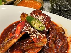 -草家酱蟹炭火烤肉店(珲春南路一店)