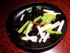 木耳莴笋山药-绿茶餐厅(华联万柳店)