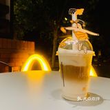 九月的第一杯拿铁☕️，好喝到冒泡☁️
