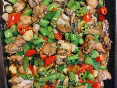 炭烧牛蛙平锅紫苏味-蘭奢雅集·江浙菜(青山江滩店)