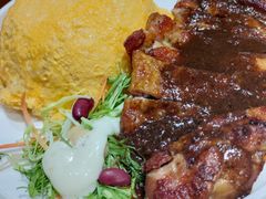 黑椒鸡扒蛋包饭-锦园春香港茶餐厅(西海湾旗舰店)