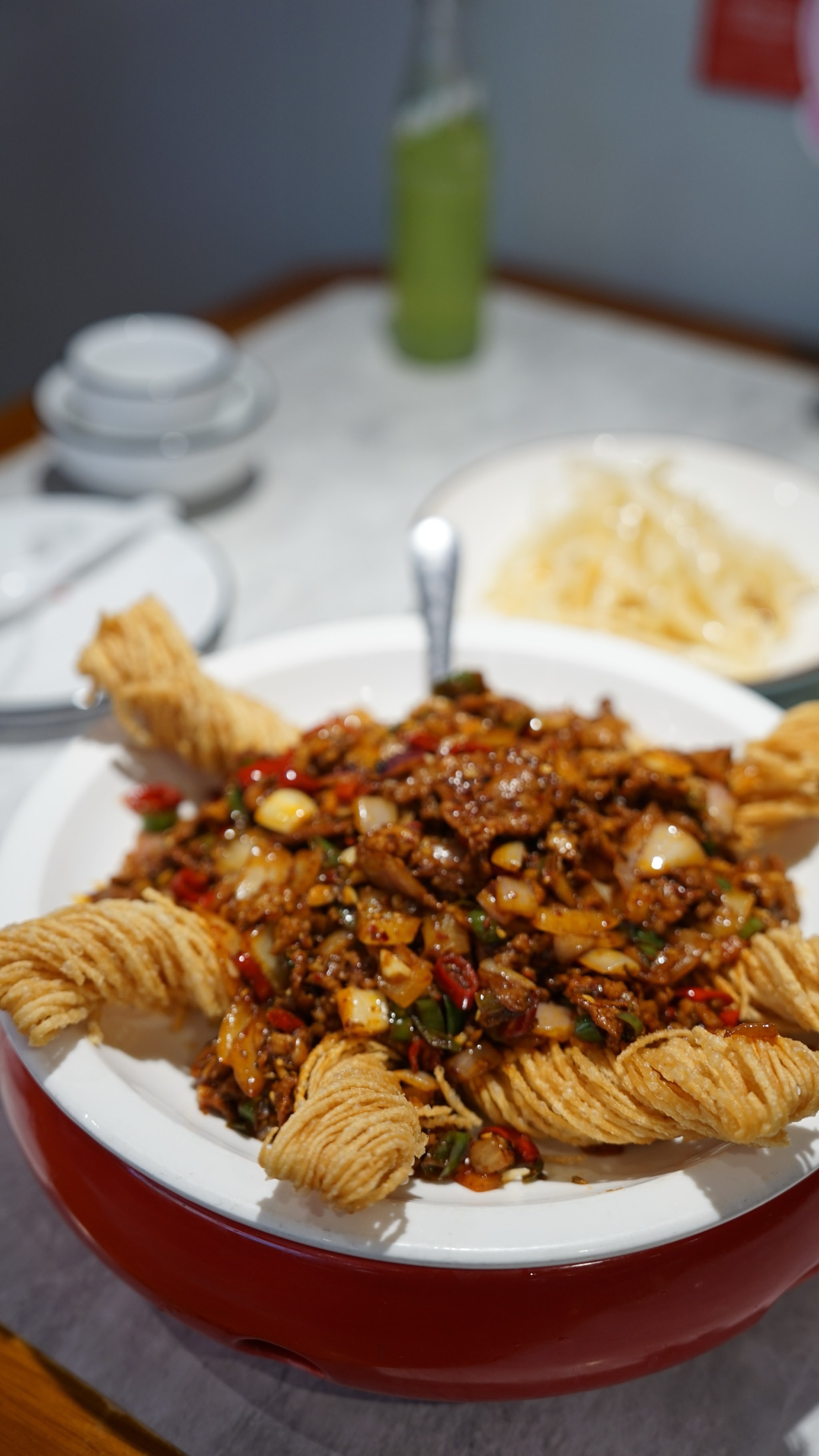 洛阳烙馍卷孜然羊肉必须是光头!