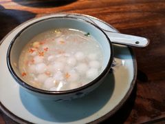 鸡头米圆子羹-鱼食饭稻·苏浙土菜17年老馆子(平江路店)