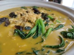 土鸡蛋煮菜心-楚禾宴·家宴(光谷大道店)