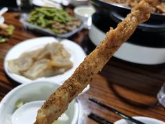 -老红桥炸灌肠牛肚锅烧烤(定福庄店)