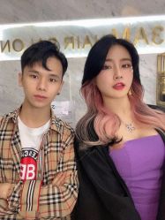 点击看大图 -3AM HAIR SALON染发接发
