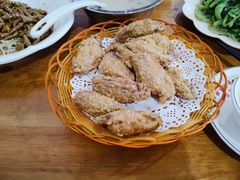 咸蛋黄焗鸡翼-南记食粥坊·宵夜大排档(莲花总店)