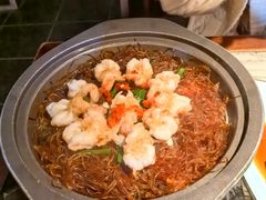 粉丝裹虾-绿茶餐厅(光谷世界城步行街店)
