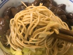 大肠白菜热拌面-水门桥面馆(东坡雅居店)