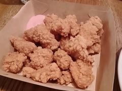鸡米花配甜菜根酱-JuiceRobot·手工意大利面&汉堡精酿(珠江新城店)