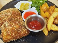 英式爆浆炸鱼-吃饼人西餐(南开店)