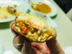 三文鱼蛋挞-阿政粤小馆(中央大街店)