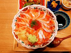 三文鱼亲子饭定食-七福日本料理