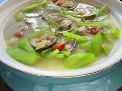 竹笙蛤蜊煮丝瓜-彩丰楼·中餐厅(国家会展中心上海洲际店)