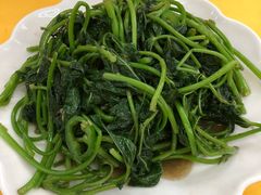 虾酱番薯叶-汤氏美食台山水步特色黄鳝饭(龙津东路店)