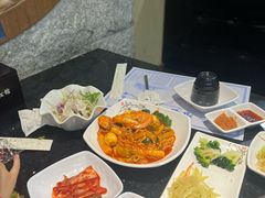 海鲜炒年糕-青松馆韩国料理(香港中路佳世客店)