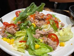吞拿鱼蔬菜沙拉-小川洋风料理(街道口店)