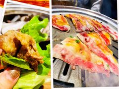 -明洞阿姨·韩式酱蟹烤肉·创意料理(三元桥店)