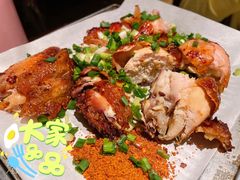 绿茶葱香烤肉-绿茶餐厅(王府井永宁门店)