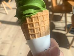 抹茶霜淇淋-36抹茶·千层与鲜果茶(欢乐海岸店)