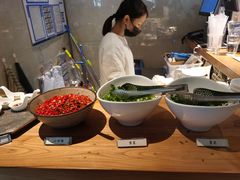 自助调料区-漆黑觉米粉(三里屯店)