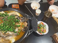 -探鱼·鲜青椒爽麻烤鱼(银泰城店)